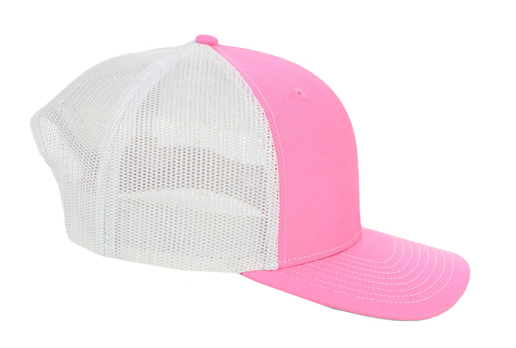 Richardson 112 Trucker - Hot Pink/White – CustomLids.com