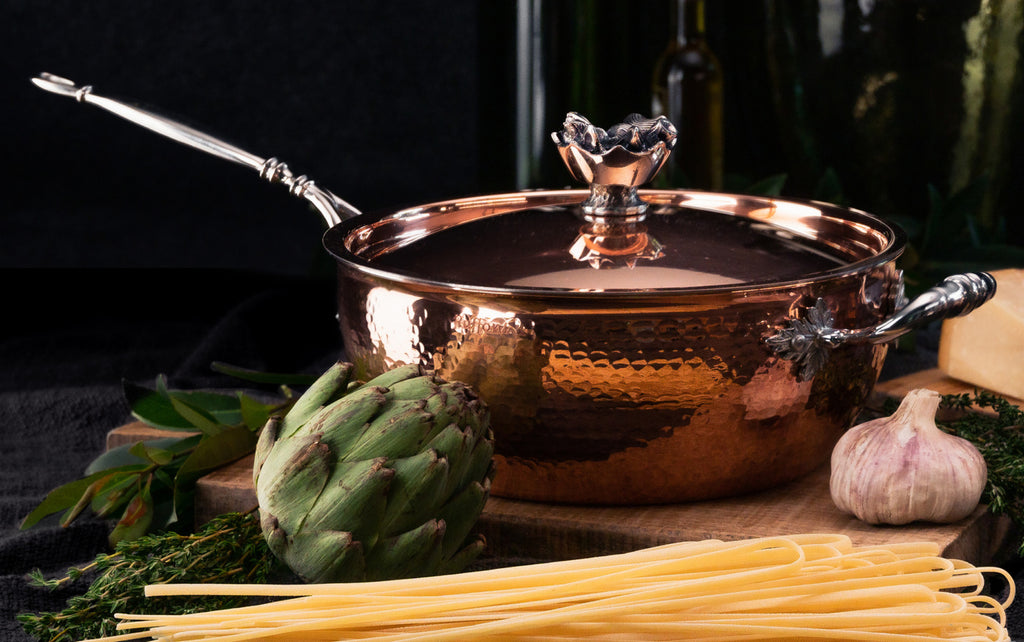 Pinuccia, the limited edition copper Chef Pan from The Pasta Queen by Ruffoni capsule collection