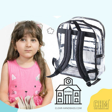 clear backpacks child safety