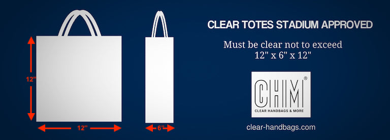 Reminder: Clear bag policy in effect on Saturday