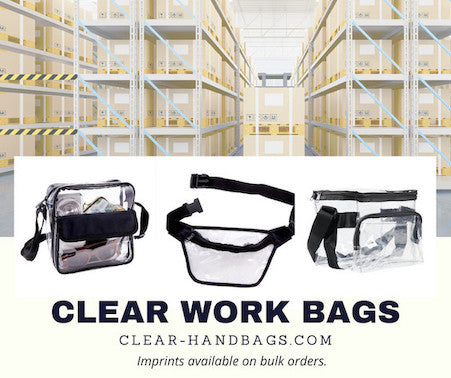 clear bags for work