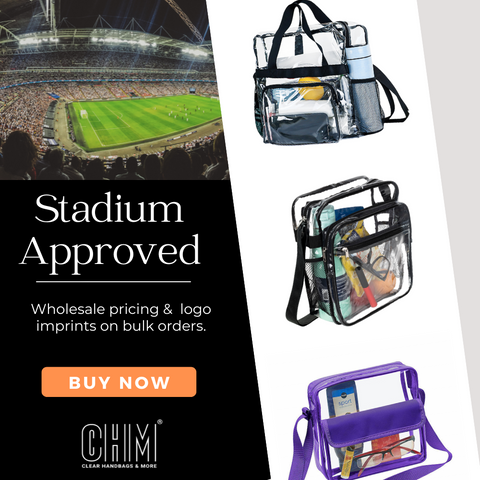 Pro LV Crossbody Clear Bag, Stadium Approved Bag