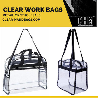 clear work bags to help reduce theft