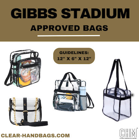 gibbs stadium bag policy