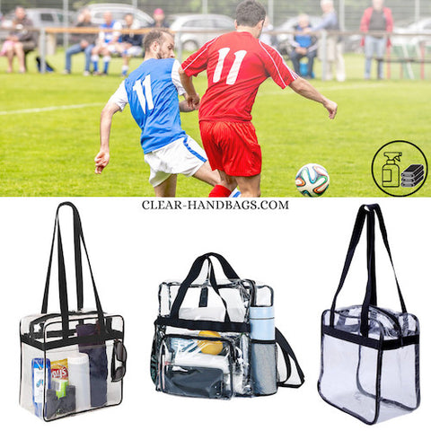 DIY NFL Clear Tote Bag