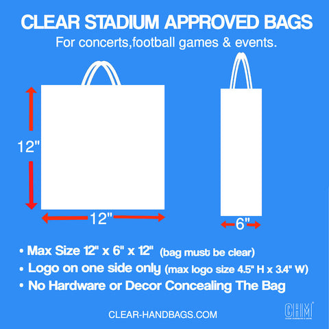 stadium bag size requirements