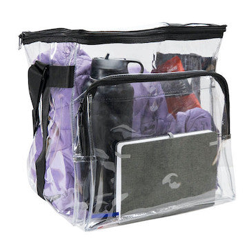 extra large clear lunch bag