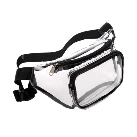 clear fannypack