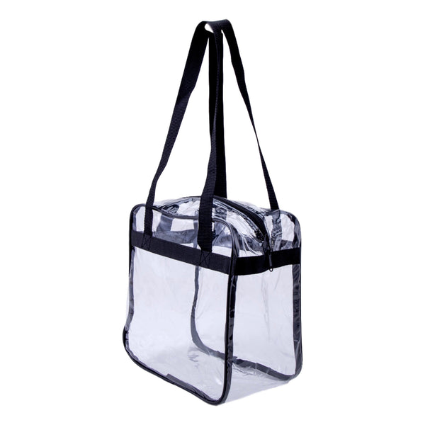 Clear 10x10x6 Tote Bag (CH-1500) – Clear-Handbags.com