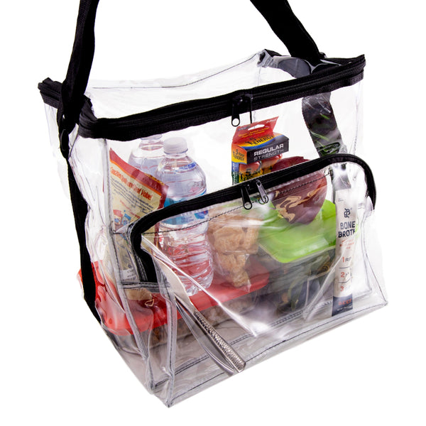 Extra Large Clear Lunch Box – Clear-Handbags.com