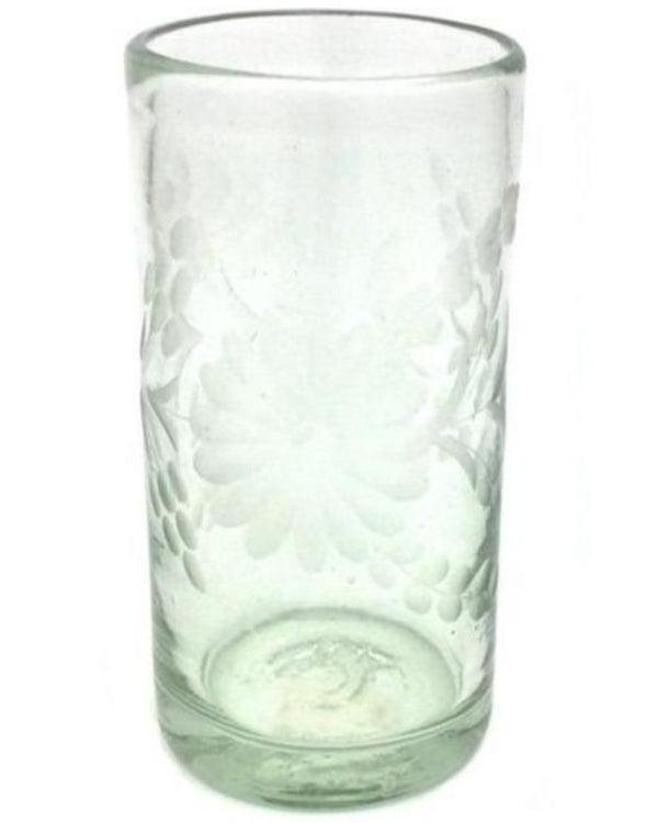 Weston / Louie Glass Hand Blown Stemless Tumbler Drinking Glasses