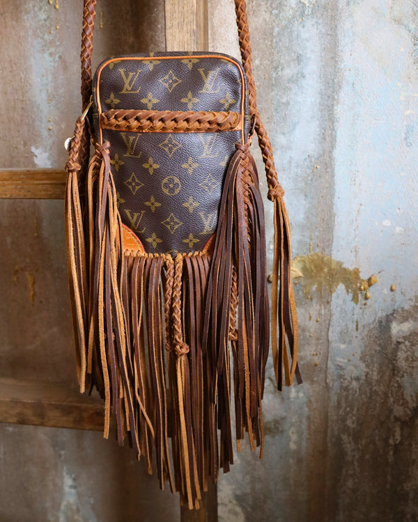 LEATHER AND VODKA NOE NOIR FRINGE BAG – Maverick Fine Western Wear