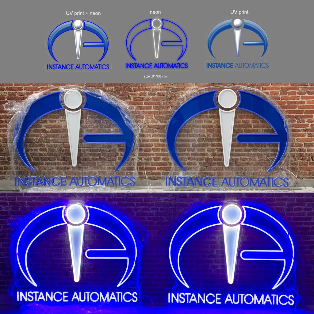 Instance Automatics neon style LED sign