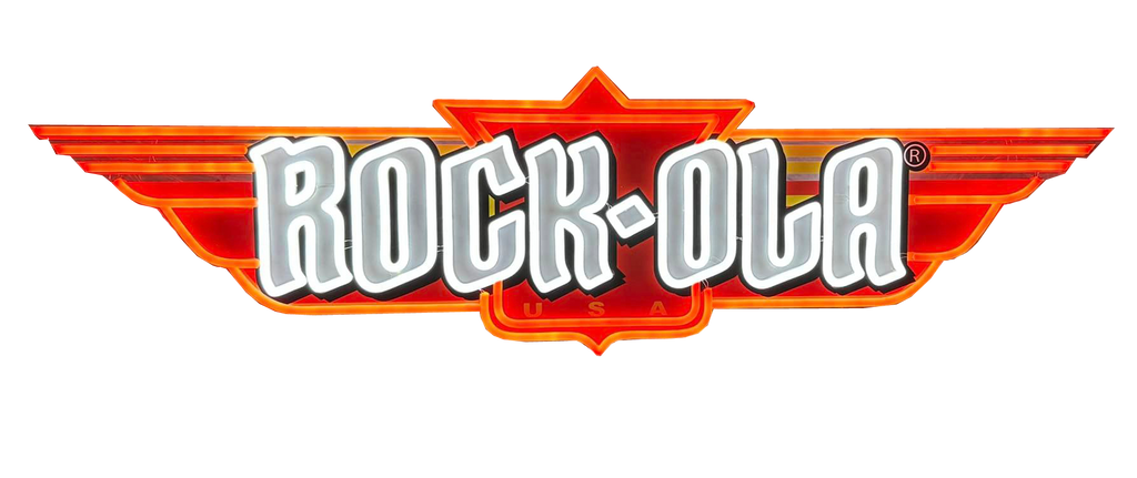 Rock-Ola neon style LED sign