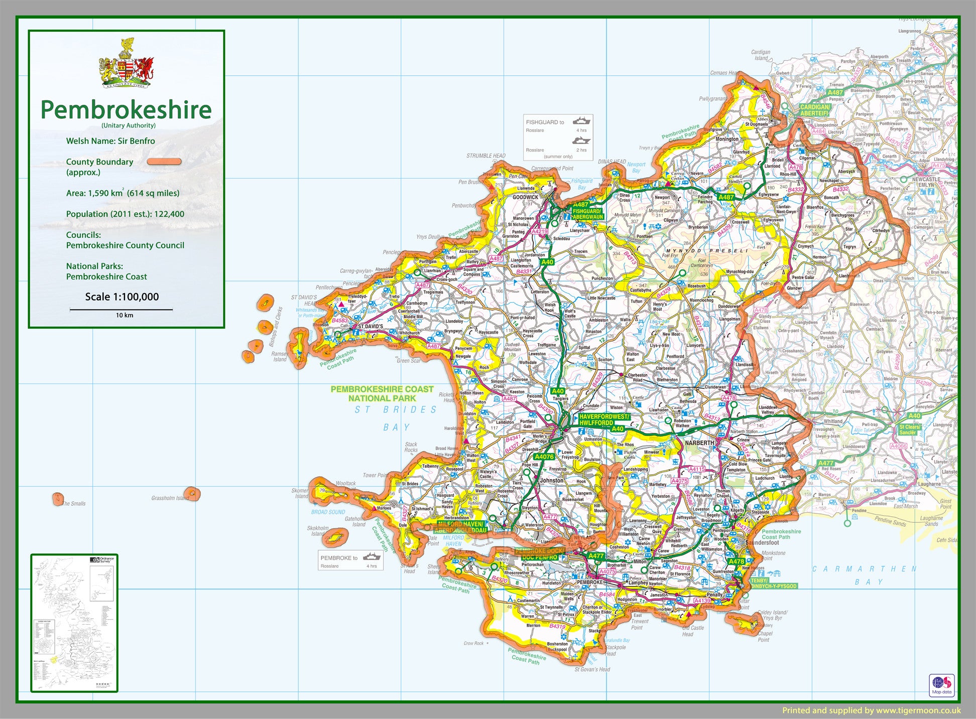 Pembrokeshire County Map Tiger Moon   1 1edf5edc 32ef 4e06 Ae2e 808497a7d06b 1024x1024@2x 