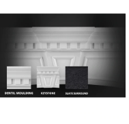 Napoleon The Taylor Electric Fireplace Mantel Package NEFP33-0214W Decorative Features