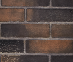 Aged Brick Fireplace Liner