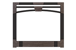 Astria Aries 45" Direct-Vent Fireplace Top or Rear Combo ARIES45DEN-D - Astria | Flame Authority - Trusted Dealer