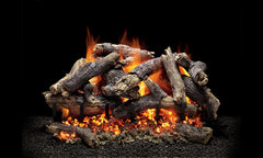 Heatmaster Vented Stadium 24-inch Burner SBSREM24 24" Blue Ridge Blaze Vented Logs BRB24 Flame Authority