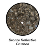 Bronze Reflective Crushed Glass