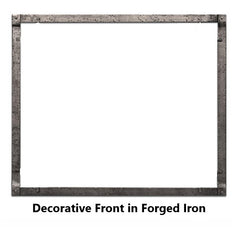 DFF36FPD: Front, Forged Iron, Distress Pewte