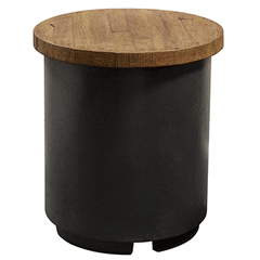 French Barrel Oak – Contempo Tank/ End Table 8510-BA-FO