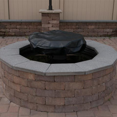 HPC Fire 13" Round Bowl Fire Pit Insert FPPK13-FLEX Vinyl Cover