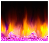 SimpliFire Allusion Platinum 72" Electric Fireplace SF-ALLP72-BK | Flame Authority - Trusted Dealer