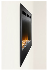 SimpliFire Allusion 40" Electric Fireplace SF-ALL40-BK | Flame Authority - Trusted Dealer