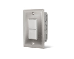 In Wall Duplex / Stack Switches for Indoor or Protected Outdoor Areas