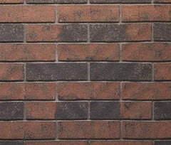 Traditional Stacked Brick - Multitonal Brown