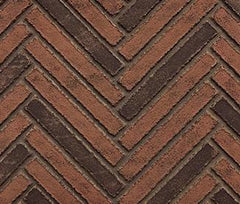 Traditional Stacked Brick - Multitonal Brown