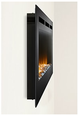 SimpliFire Allusion 40" Electric Fireplace SF-ALL40-BK | Flame Authority - Trusted Dealer