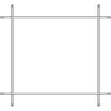 Forged Iron Inset (Rectangle)