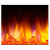 SimpliFire Allusion 40" Electric Fireplace SF-ALL40-BK | Flame Authority - Trusted Dealer