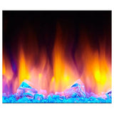 SimpliFire Scion 55" Electric Fireplace SF-SC55-BK | Flame Authority - Trusted Dealer