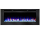 SimpliFire Allusion Platinum 60" Electric Fireplace SF-ALLP60-BK | Flame Authority - Trusted Dealer