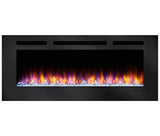 SimpliFire Allusion Platinum 50" Electric Fireplace SF-ALLP50-BK | Flame Authority - Trusted Dealer