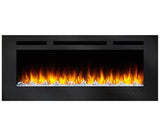 SimpliFire Allusion 60" Electric Fireplace SF-ALL60-BK | FLAME AUTHORITY - Trusted Dealer