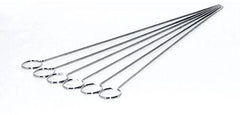 19-1/2" Long 6-piece chrome-plated skewer (SR7B)