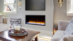 SimpliFire Scion 78" Electric Fireplace SF-SC78-BK | Flame Authority - Trusted Dealer