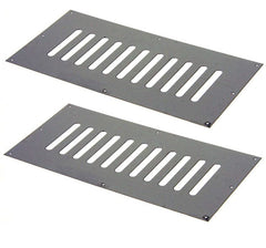 Hpc Flat 9x4 Inch Stainless Steel Enclosure Vents