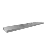 Stainless Steel Lid LID-LOF7216 Firegear Stainless Steel Match Throw Linear Flat Pan with Lip 72-inch H-Burner LOF-7216FHMT-N