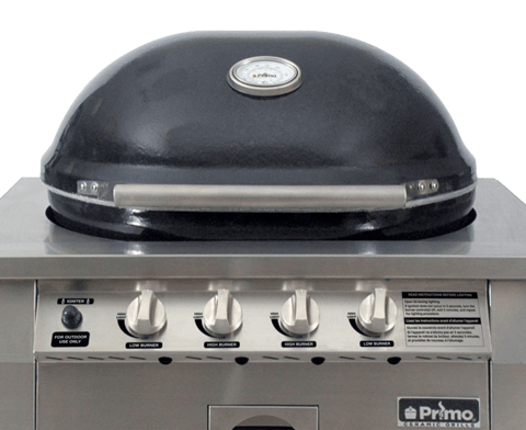 Primo Ceramic Grills: Primo Oval G 420 Ceramic Gas Grill PGGXLH | Flame Authority - Trusted Dealer