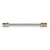 Flexible 24" Stainless Steel Gas Line