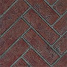 Decorative Brick Panels Old Town Red™ Herringbone DBPX70OH