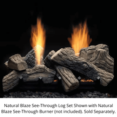 27" Natural Blaze See-Through Log Set - NBST27-F