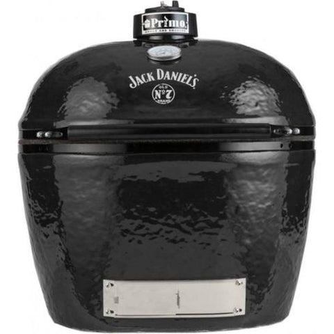 Primo Ceramic Grills: Primo Jack Daniel's Edition Oval XL 400 Ce amic Charcoal Grill PGCXLHJ | Flame Authority - Trusted Dealer