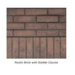 Rustic Brick with Soldier Course