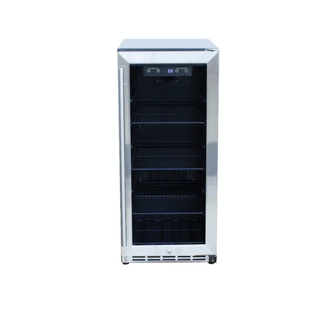 Outdoor Beverage Cooler - 5.5 cu. ft. 24, Glass Door - Blaze Grills